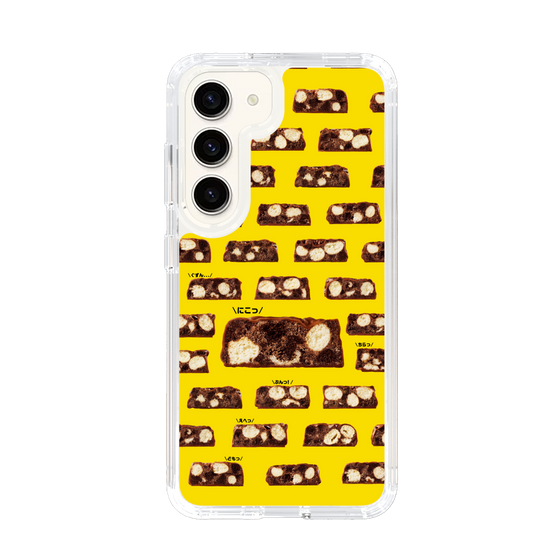 スリムプロテクションケース［ ブラックサンダー - 断面 - 総柄 ］