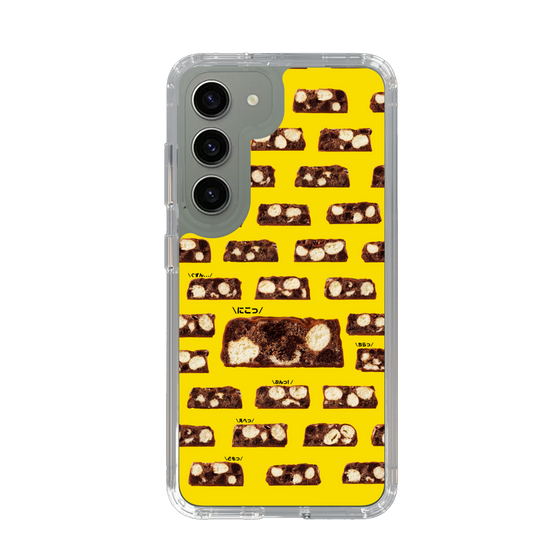 スリムプロテクションケース［ ブラックサンダー - 断面 - 総柄 ］