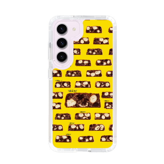 スリムプロテクションケース［ ブラックサンダー - 断面 - 総柄 ］