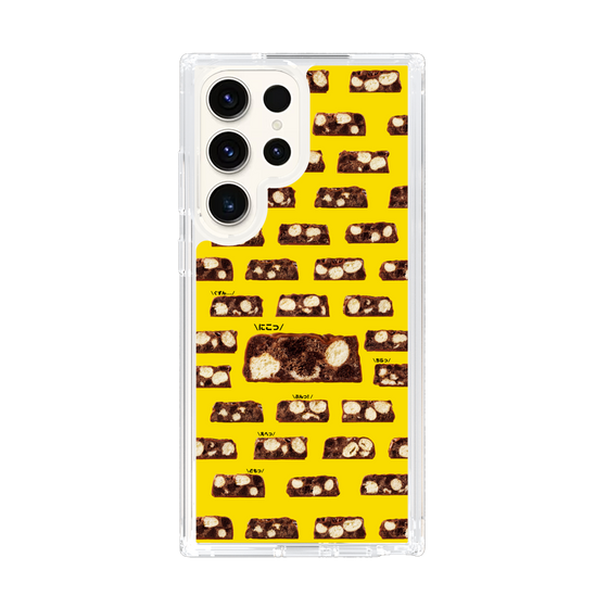 スリムプロテクションケース［ ブラックサンダー - 断面 - 総柄 ］