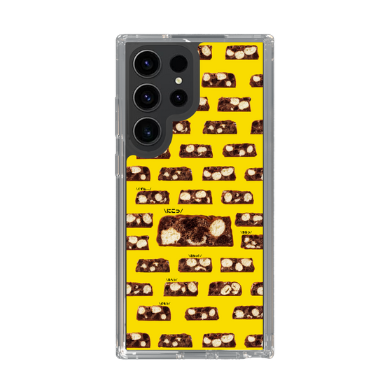 スリムプロテクションケース［ ブラックサンダー - 断面 - 総柄 ］