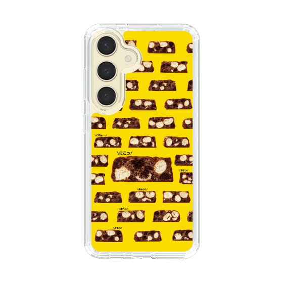 スリムプロテクションケース［ ブラックサンダー - 断面 - 総柄 ］