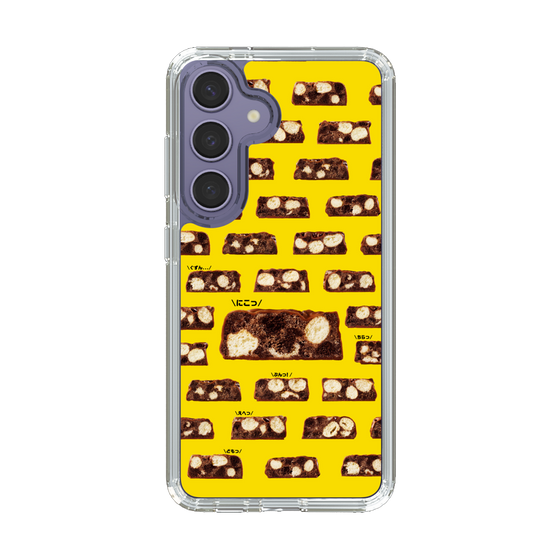 スリムプロテクションケース［ ブラックサンダー - 断面 - 総柄 ］