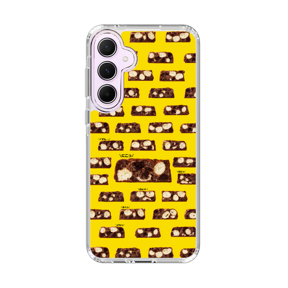 スリムプロテクションケース［ ブラックサンダー - 断面 - 総柄 ］