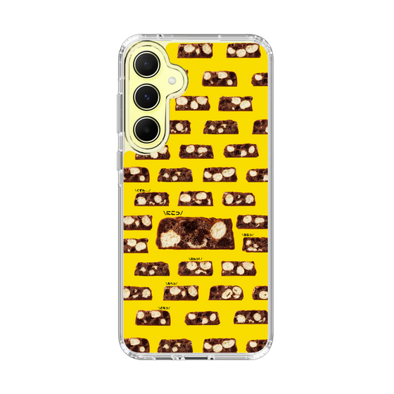 スリムプロテクションケース［ ブラックサンダー - 断面 - 総柄 ］