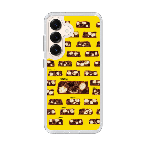 スリムプロテクションケース［ ブラックサンダー - 断面 - 総柄 ］