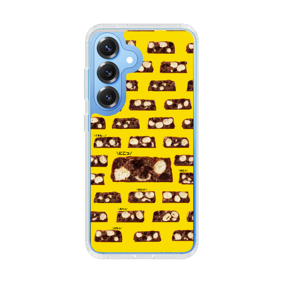 スリムプロテクションケース［ ブラックサンダー - 断面 - 総柄 ］