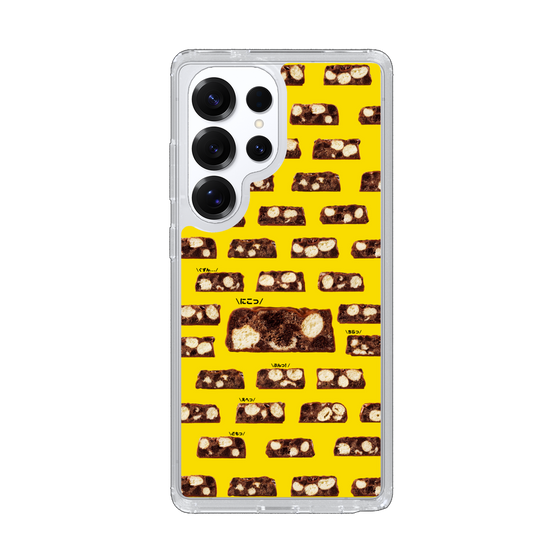 スリムプロテクションケース［ ブラックサンダー - 断面 - 総柄 ］