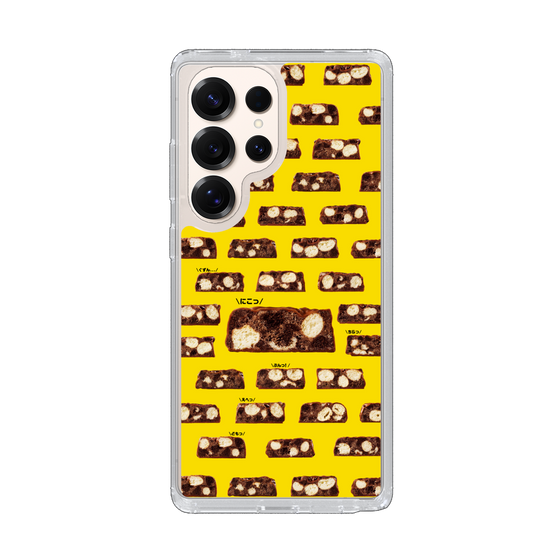 スリムプロテクションケース［ ブラックサンダー - 断面 - 総柄 ］