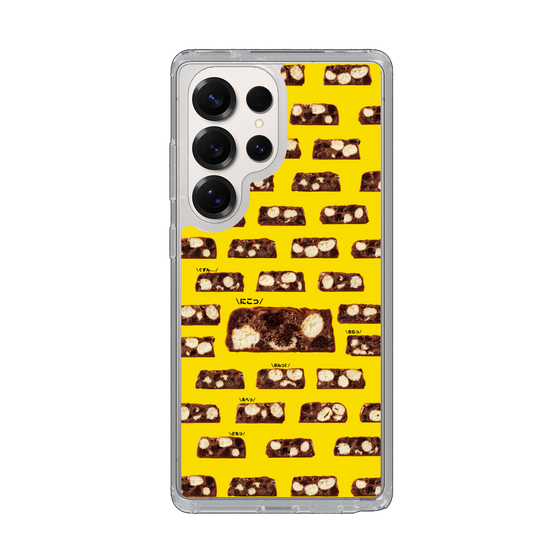 スリムプロテクションケース［ ブラックサンダー - 断面 - 総柄 ］