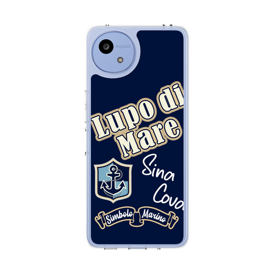 スリムプロテクションケース［ SINA COVA - Lupo di Mare ］