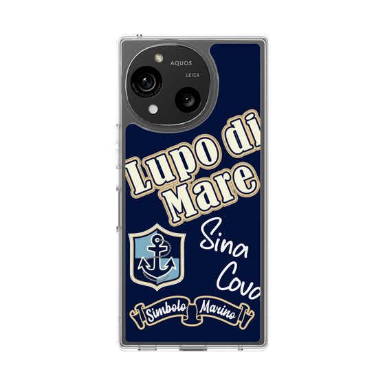 スリムプロテクションケース［ SINA COVA - Lupo di Mare ］