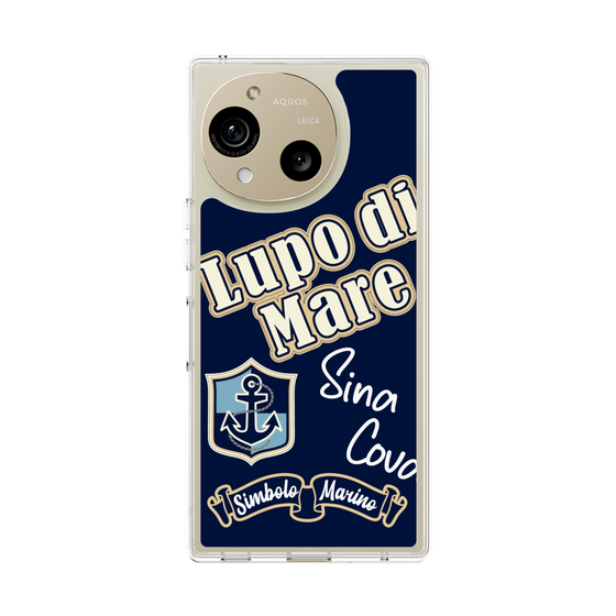 スリムプロテクションケース［ SINA COVA - Lupo di Mare ］