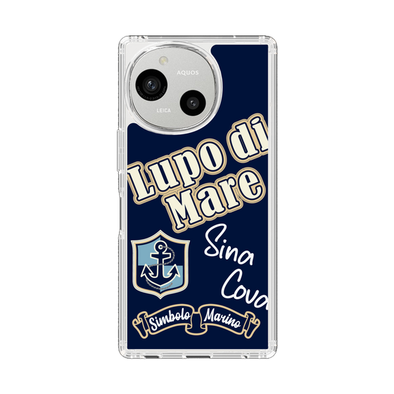 スリムプロテクションケース［ SINA COVA - Lupo di Mare ］