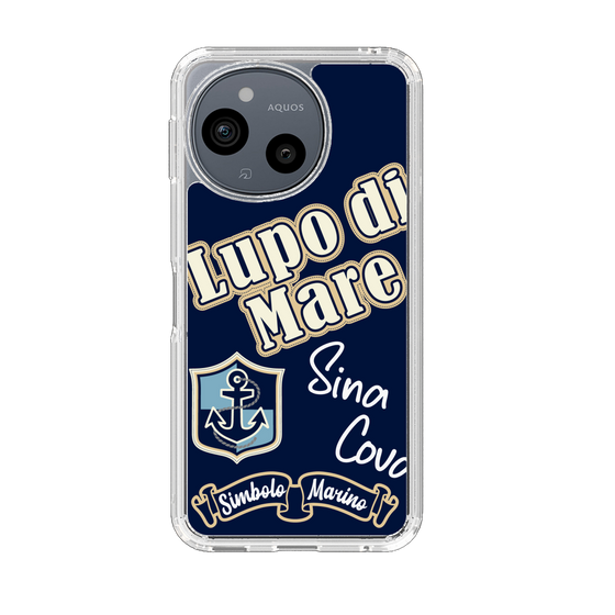 スリムプロテクションケース［ SINA COVA - Lupo di Mare ］