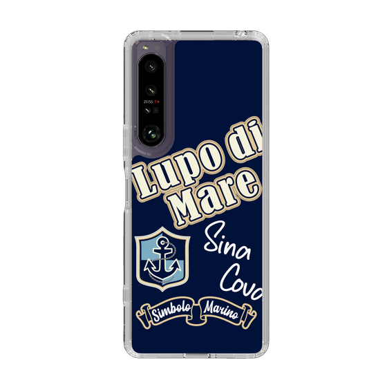 スリムプロテクションケース［ SINA COVA - Lupo di Mare ］