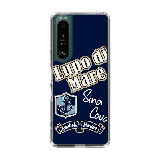 スリムプロテクションケース［ SINA COVA - Lupo di Mare ］