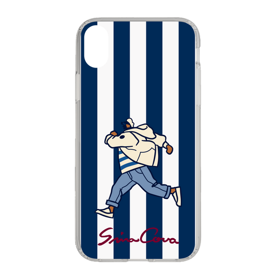 スリムプロテクションケース［ SINA COVA - ストライプ ］