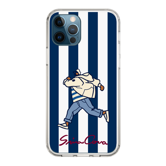 スリムプロテクションケース［ SINA COVA - ストライプ ］