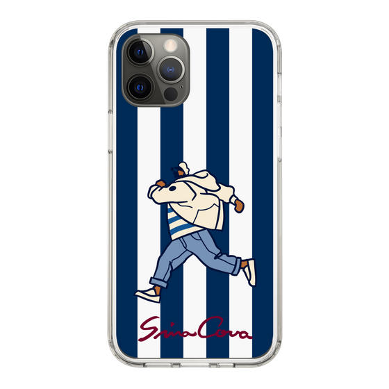 スリムプロテクションケース［ SINA COVA - ストライプ ］