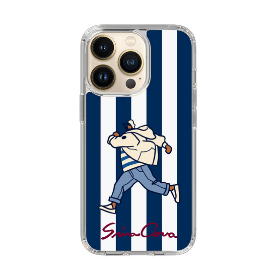 スリムプロテクションケース［ SINA COVA - ストライプ ］