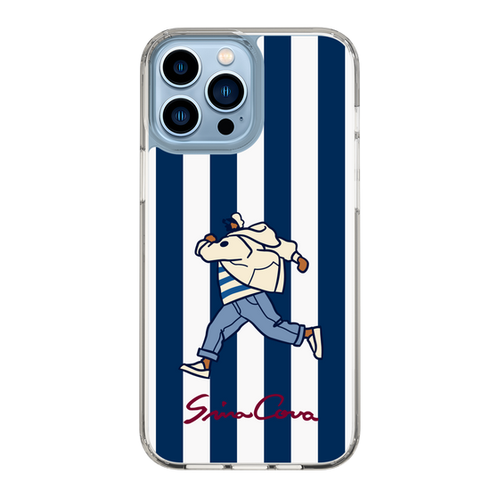 スリムプロテクションケース［ SINA COVA - ストライプ ］