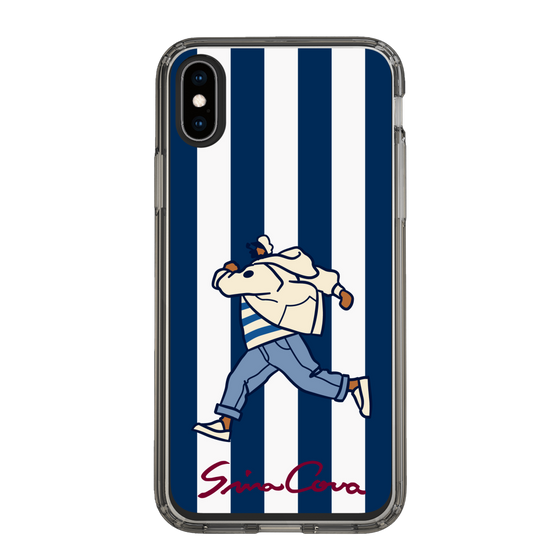 スリムプロテクションケース［ SINA COVA - ストライプ ］