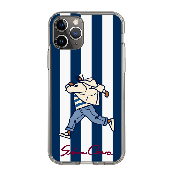 スリムプロテクションケース［ SINA COVA - ストライプ ］