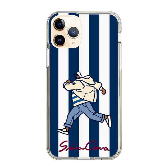 スリムプロテクションケース［ SINA COVA - ストライプ ］