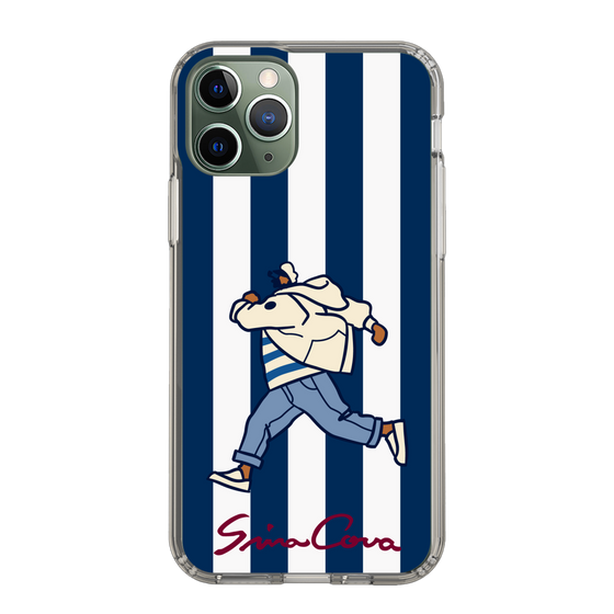 スリムプロテクションケース［ SINA COVA - ストライプ ］