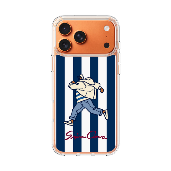 スリムプロテクションケース［ SINA COVA - ストライプ ］