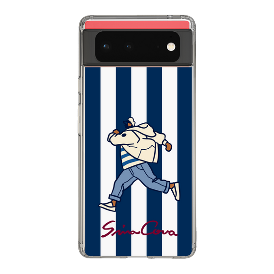 スリムプロテクションケース［ SINA COVA - ストライプ ］