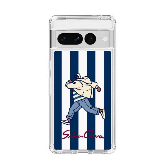 スリムプロテクションケース［ SINA COVA - ストライプ ］