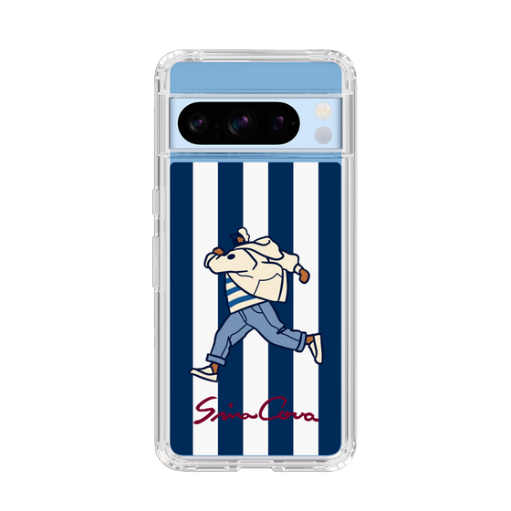 スリムプロテクションケース［ SINA COVA - ストライプ ］