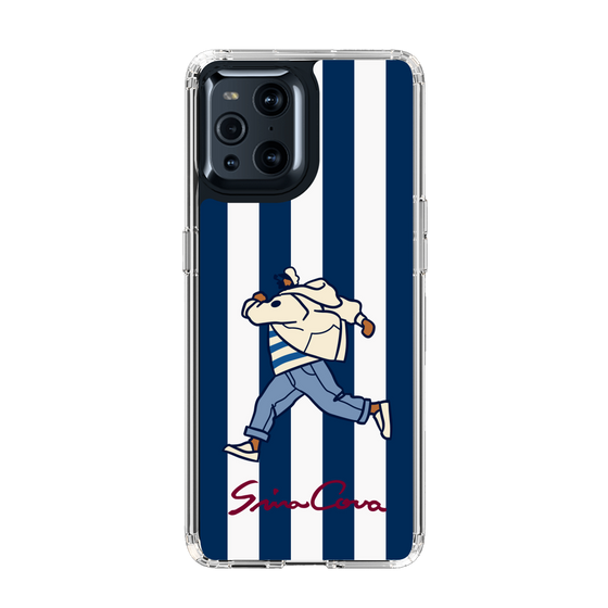 スリムプロテクションケース［ SINA COVA - ストライプ ］