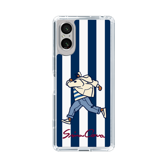 スリムプロテクションケース［ SINA COVA - ストライプ ］