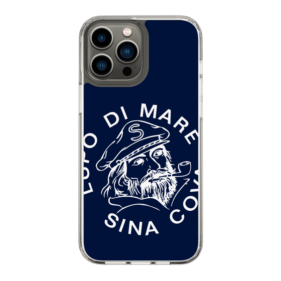 スリムプロテクションケース［ SINA COVA - マリンロゴ ］