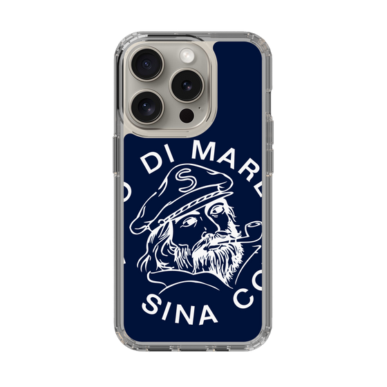 スリムプロテクションケース［ SINA COVA - マリンロゴ ］