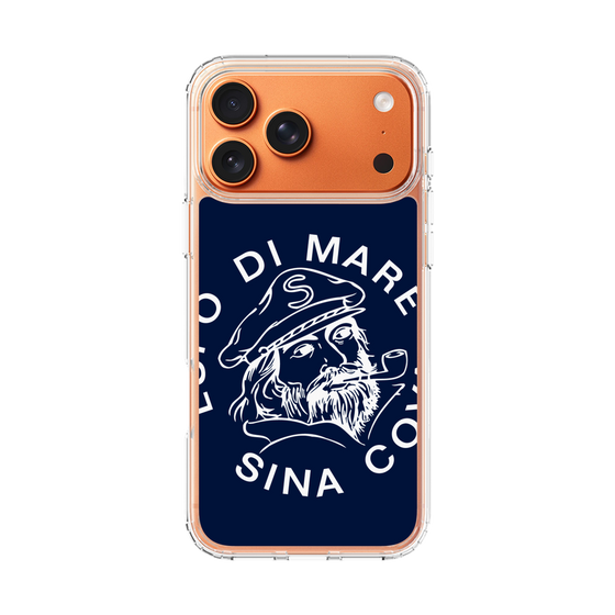 スリムプロテクションケース［ SINA COVA - マリンロゴ ］