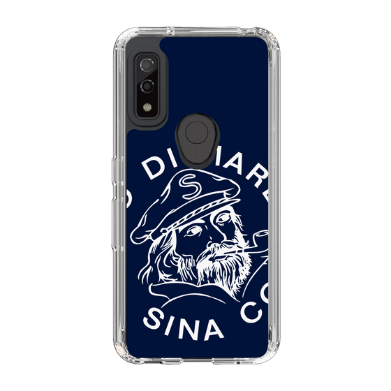 スリムプロテクションケース［ SINA COVA - マリンロゴ ］