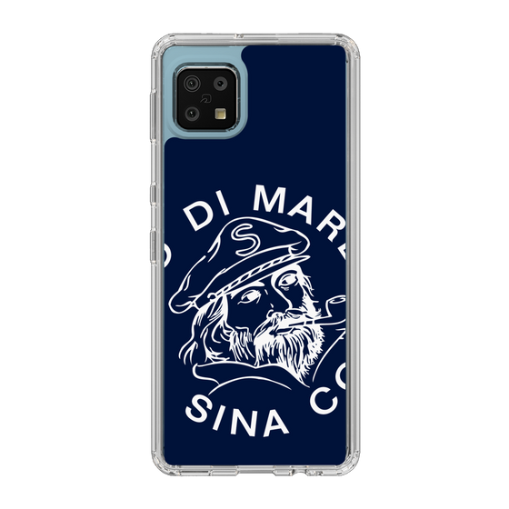 スリムプロテクションケース［ SINA COVA - マリンロゴ ］