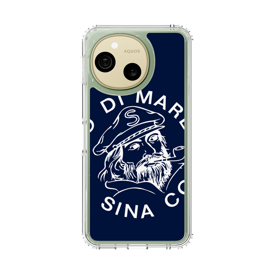 スリムプロテクションケース［ SINA COVA - マリンロゴ ］