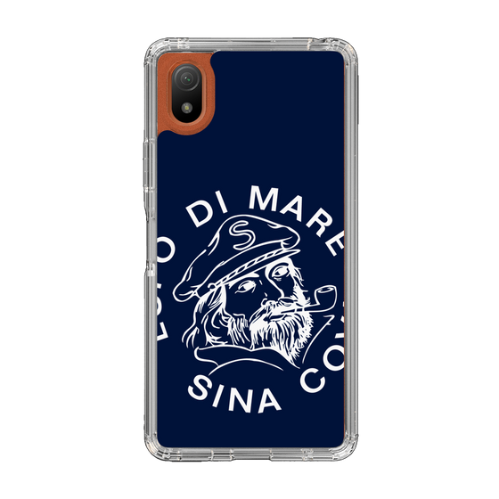 スリムプロテクションケース［ SINA COVA - マリンロゴ ］