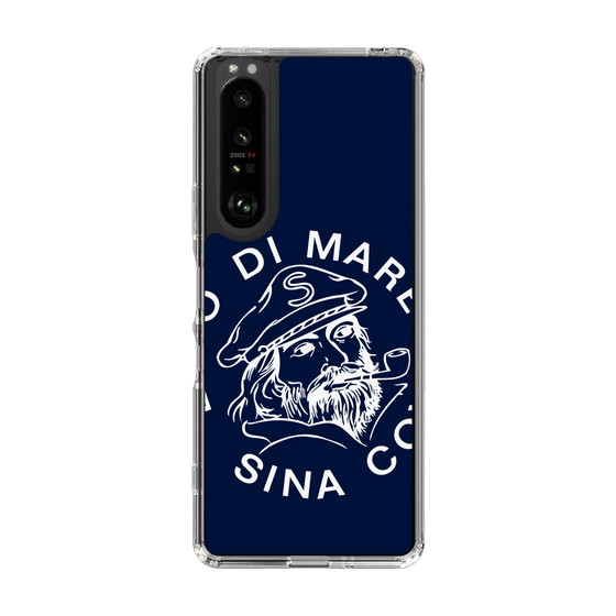 スリムプロテクションケース［ SINA COVA - マリンロゴ ］