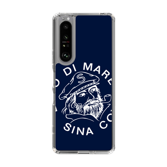 スリムプロテクションケース［ SINA COVA - マリンロゴ ］