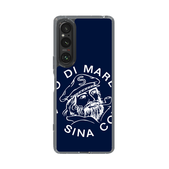 スリムプロテクションケース［ SINA COVA - マリンロゴ ］