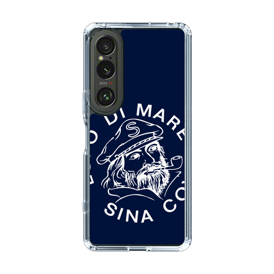 スリムプロテクションケース［ SINA COVA - マリンロゴ ］