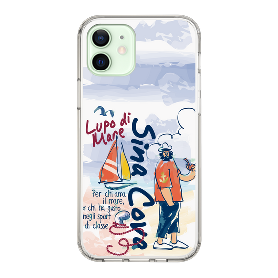 スリムプロテクションケース［ SINA COVA - マリンテイスト ］