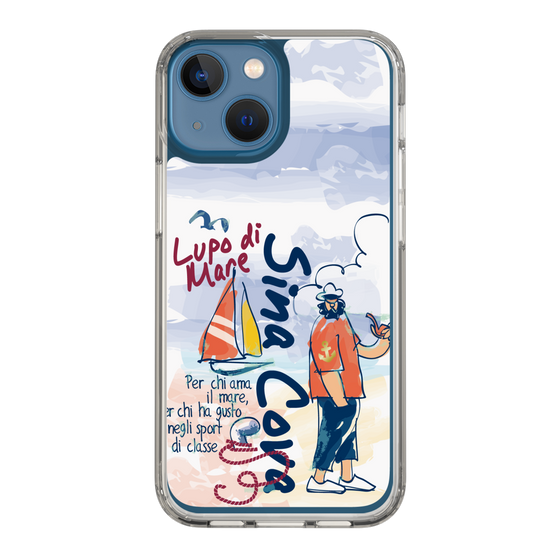 スリムプロテクションケース［ SINA COVA - マリンテイスト ］