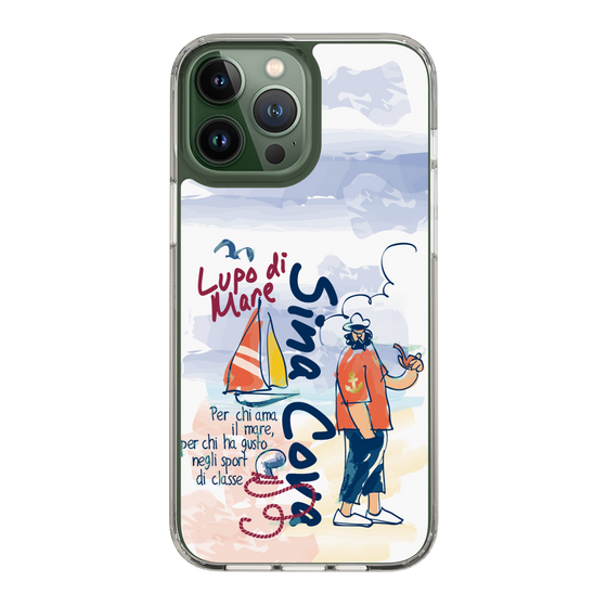 スリムプロテクションケース［ SINA COVA - マリンテイスト ］